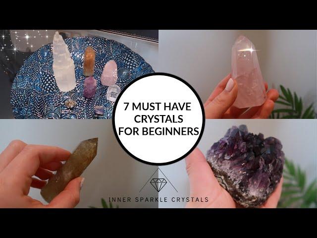 TOP 7 MUST HAVE CRYSTALS | CRYSTALS FOR BEGINNERS | Home with Hanna