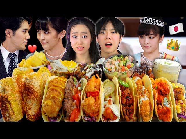 Princess of Japan LEFT Royal Family For A Man (But Most of Japan Hates Him) | Taco + Mexican Mukbang