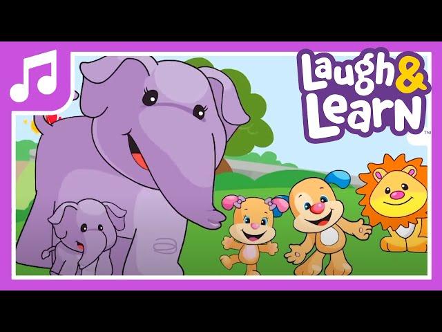 The Elephant Song! "Stomp, Stomp, Stomp!"  | Laugh and Learn | Fisher Price Kids Songs and Music