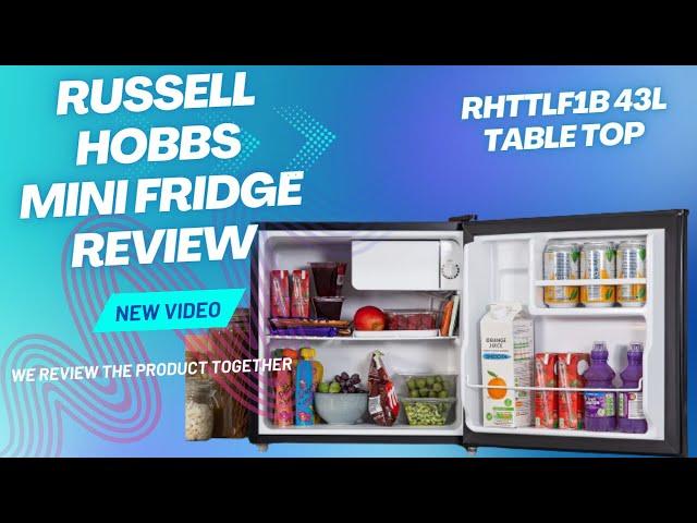 Russell Hobbs RHTTLF1B 43L Table Top F Energy Rating Fridge Black / White review