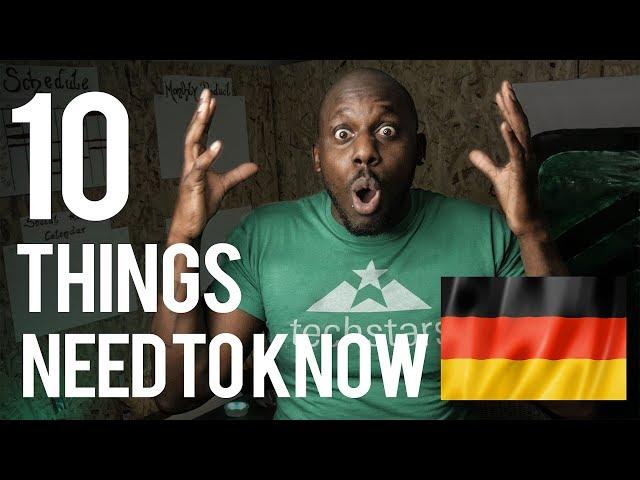 10 THINGS you should know before Moving to GERMANY | Act 1