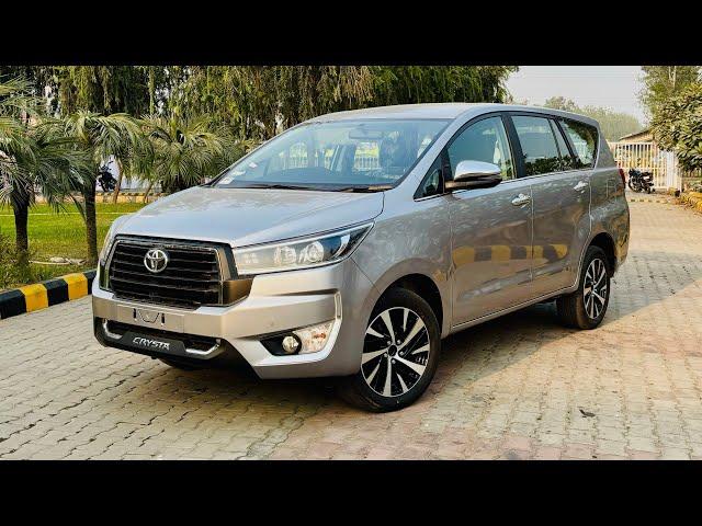 Toyota innova crysta zx top model | innova crysta top model review 2024