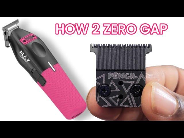 How To Zero Gap TPOB PLAY TRIMMER - Pencil Blade