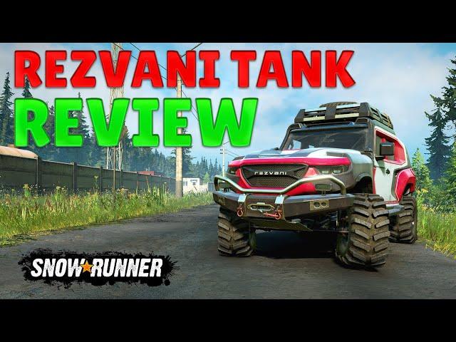 Rezvani Tank Review - The New Standalone DLC | SnowRunner