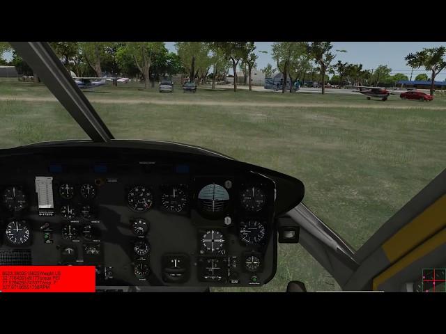 Nimbus UH-1 hover and animations