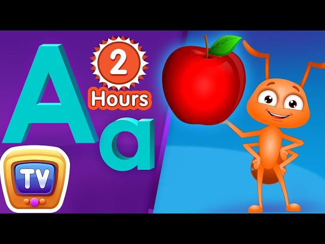 Phonics Song with Two Words + More ChuChu TV Nursery Rhymes & Toddler Videos - Two Hours Collection