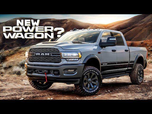 New Ram POWER WAGON News: Here's What Is Coming Down the Pipeline This Year!