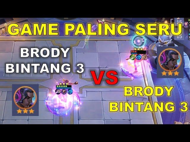 GAME PALING SERU !! BRODY BINTANG 3 VS BRODY BINTANG 3 JUGA !! SIAPA YANG MENANG ?? MAGIC CHESS