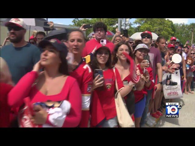 Florida Panthers Parade of Champions starts at 11 a.m.