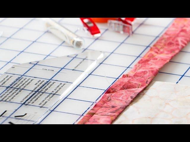 How to Make Double-Fold Binding by Edyta Sitar -- Fat Quarter Shop