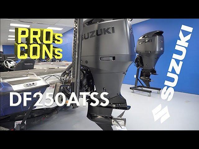 PROs and CONs: NEW SUZUKI 250HP Digital Outboard on Bass Boat DF250ATSS