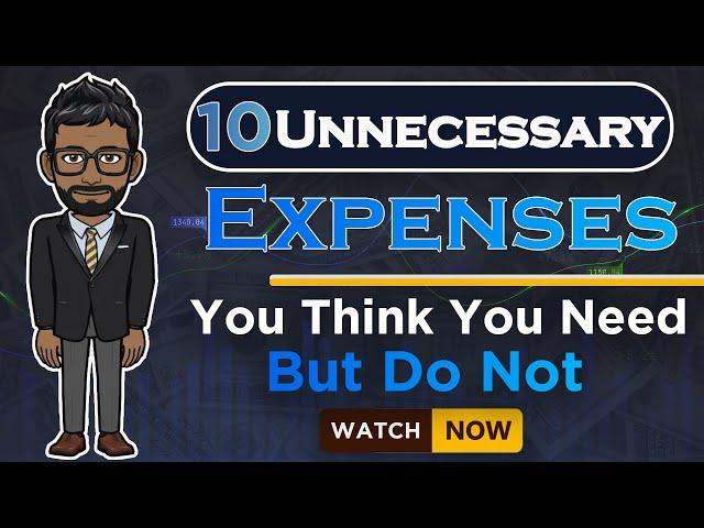 10 Unnecessary Expenses You're Wasting Money On! Smart Money Saving Tips (Save Money Now!)