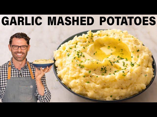 Creamy Garlic Mashed Potatoes Recipe