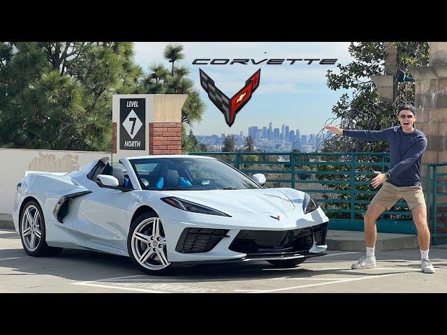 CORVETTE VLOG | Living With a 2024 Chevy Corvette Stingray Convertible!