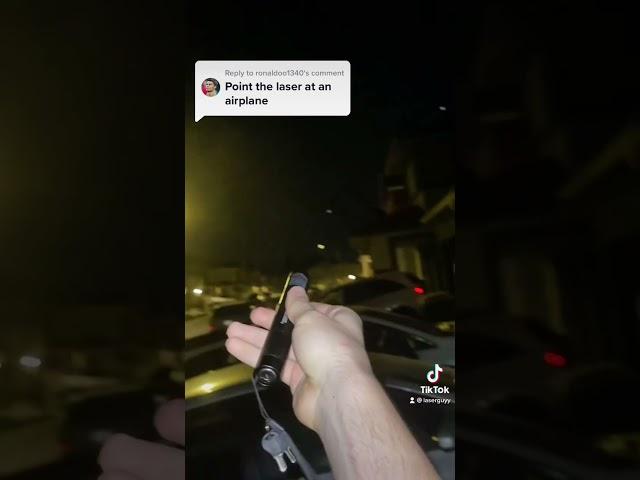 Laser pointers can blind pilots