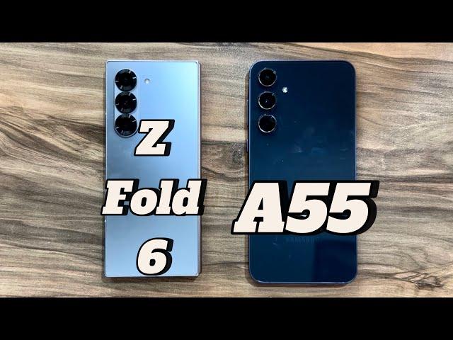 Samsung Galaxy Z Fold6 vs Samsung Galaxy A55