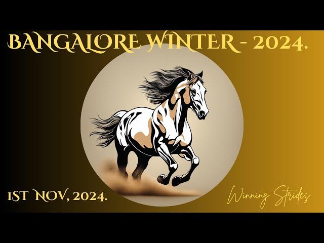 BANGALORE RACE TIPS | 01/11/2024 | BANGALORE RACE SELECTIONS | BANGALORE RACES 2024 | .