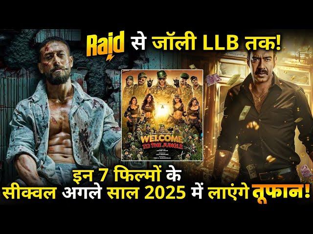 From Raid to Jolly LLB,The sequels of these 7 films will bring a storm in the next year 2025 !