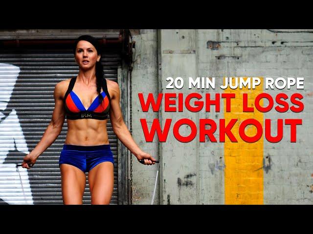 20 Min Jump Rope Workout To Lose Weight