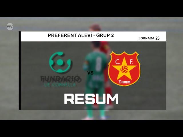 FUECORENLLÀ "A"  VS  CFDAMM "A"  RESUM ALEVÍ PREFERENT