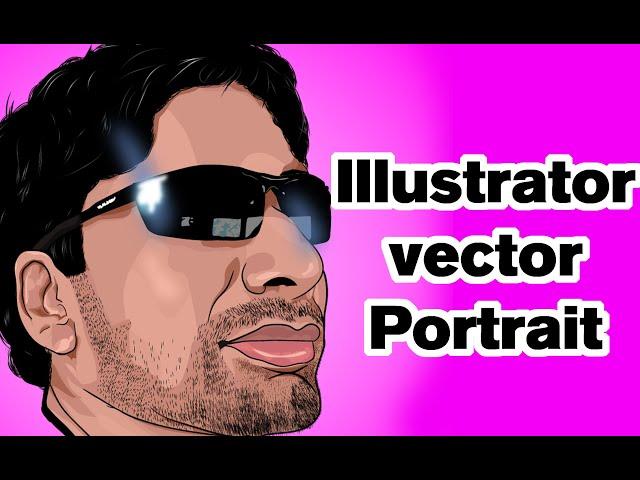 cartoon portraits drawing illustrator vector Portrait | Mahesh Walatara | slart