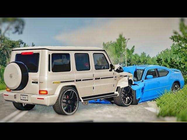 Luxury Car Crashes - BeamNG Drive Crash Compilation | Bibika