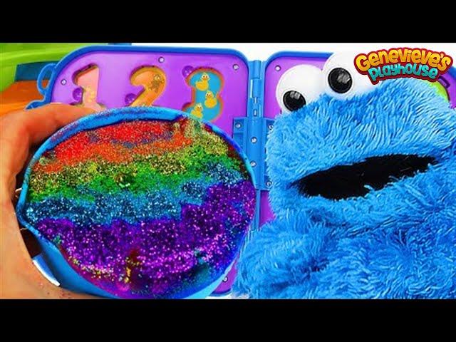 Cookie Monster Educational Toy Videos for Kids!