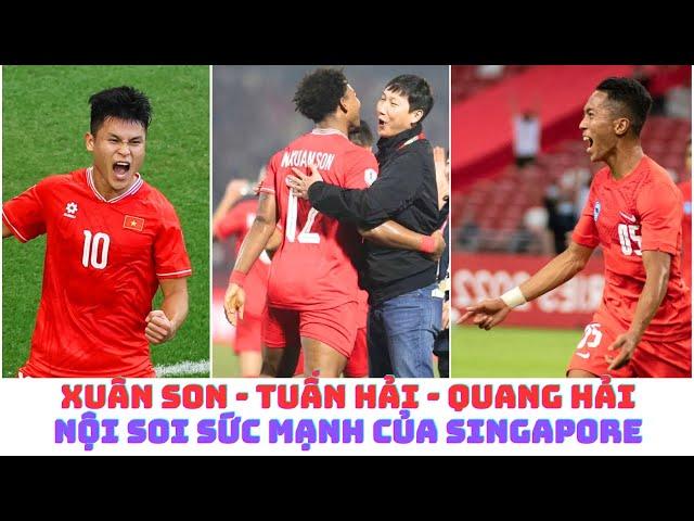 Nguyễn Xuân Son - Tuấn Hải - Quang Hải - Hoàng Đức - Singapore vs đội tuyển Việt Nam