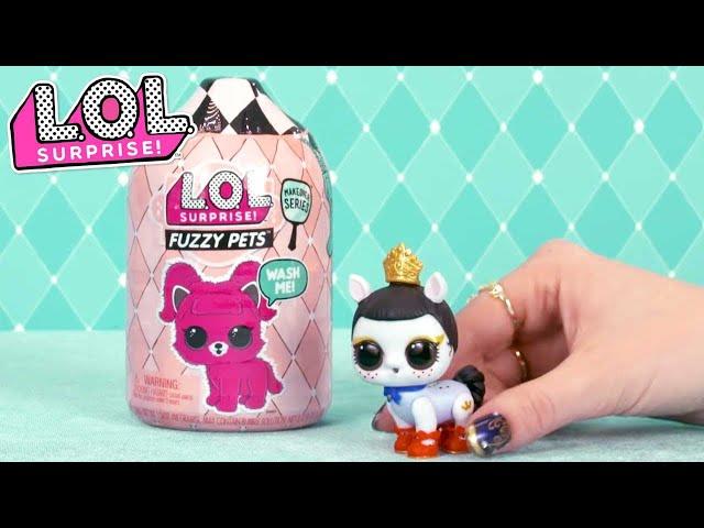 Unboxing Fuzzy Pets Makeover Series! | L.O.L. Surprise!