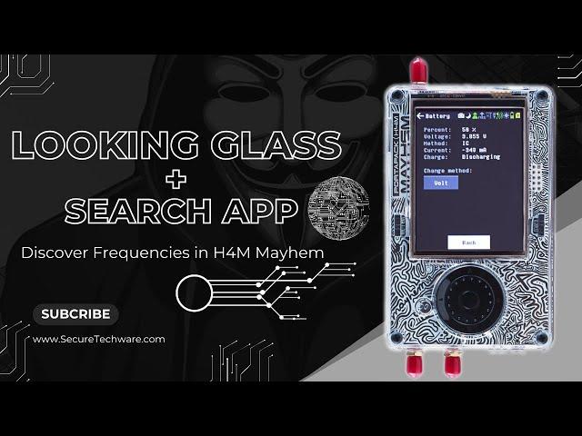 Finding Frequencies with PortaPack H4M: Looking Glass & Search App