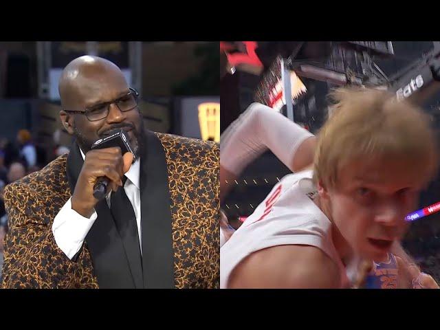 Shaq didn't want to say Gradey Dick's last name during Shaqtin' A Fool 