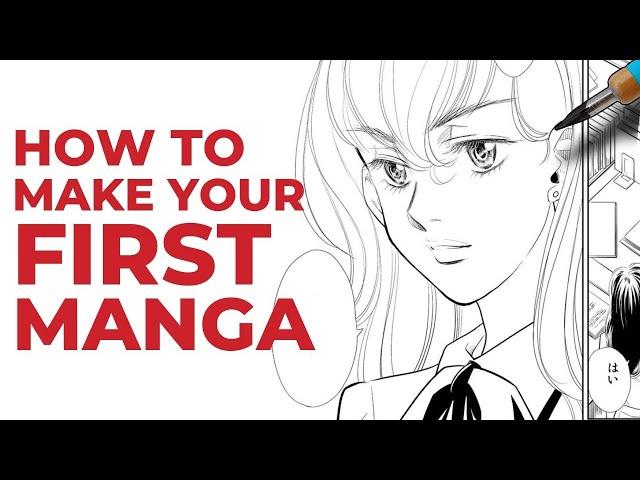  How to Make your FIRST Manga | Beginner Mangaka Tutorial