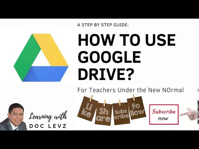 Using Google Drive Series: Part1_Contents of the Google Drive Playlist & How to Access Google Drive