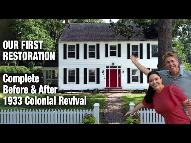 [HISTORIC HOME RENOVATION STUNNING COMPLETE BEFORE & AFTER] OUR FIRST PROJECT IS BACK ON THE MARKET