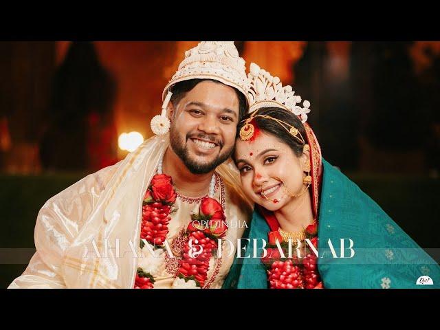 Our 3-DAY INDIAN Wedding Video | Ahana Debarnab | Bengali Wedding photographer in Kolkata Qpid