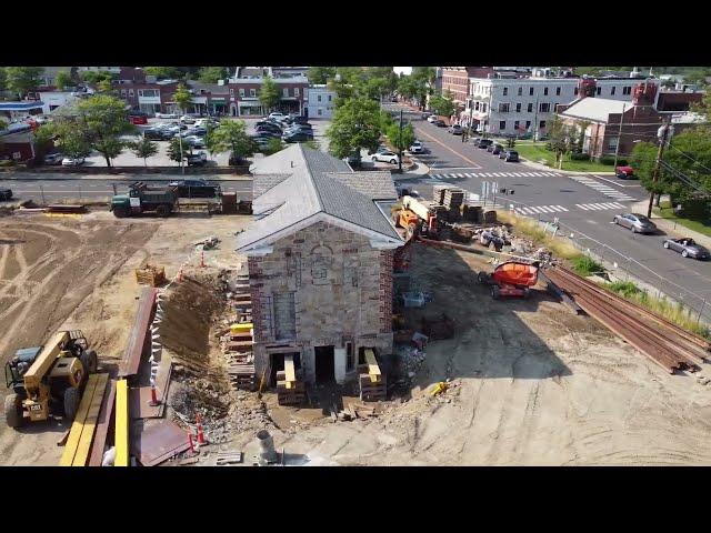 Wolfe House and Building Movers. New Canaan Ct. Legacy building move,