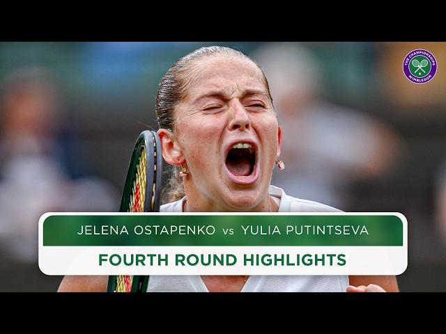 Ruthless from Grand Slam Champ | Jelena Ostapenko vs Yulia Putintseva | Highlights | Wimbledon 2024