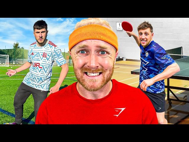 I Challenged YouTubers To Their Favourite Sports 3!!