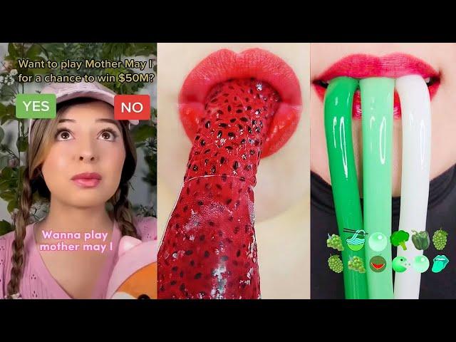  Text To Speech  ASMR Satisfying Eating || @BRIANNA MIZURA || POVs Tiktok Compilations 2023 #16