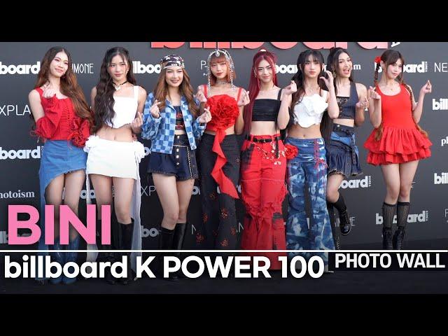 BINI  Girl Group in Korea | Billboard K Power 100 Photowall