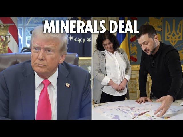 Ukraine ‘AGREES minerals deal with US’ after Trump’s furious Zelensky clash