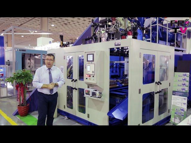 Blow Molding Machine (Triple Layer) by Chen Way at Taipei Plas 2016