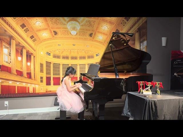 USOMC 2025 3rd Place - Allegro K3 in B flat Major performed by Cassie #pianocompetition #usomc
