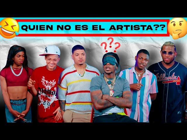 ADIVINA QUIEN NO ES EL ARTISTA - DESCUBRE EL IMPOSTOR, FT CRAZY DESING, ONGUITO WA, YESTHER -TIKTALK