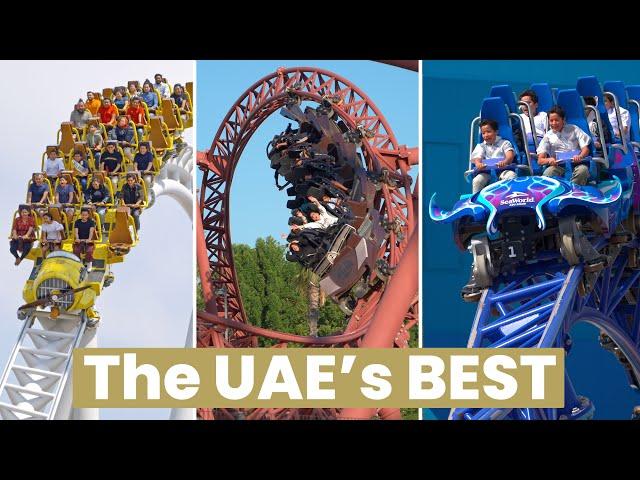 Top 10 Roller Coasters in the United Arab Emirates | The Best in Dubai & Abu Dhabi!