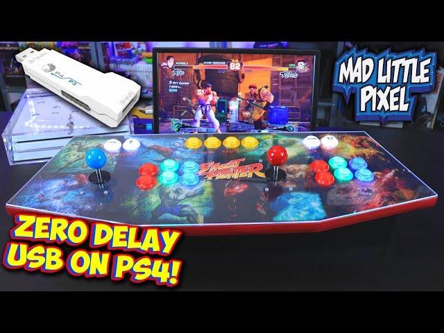 Make Your Own PlayStation 4 Arcade Stick With This Adapter! Zero Delay Brook Super Converter!