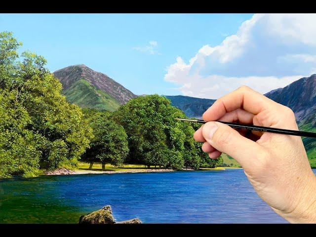 Techniques for Painting Lakeside Trees