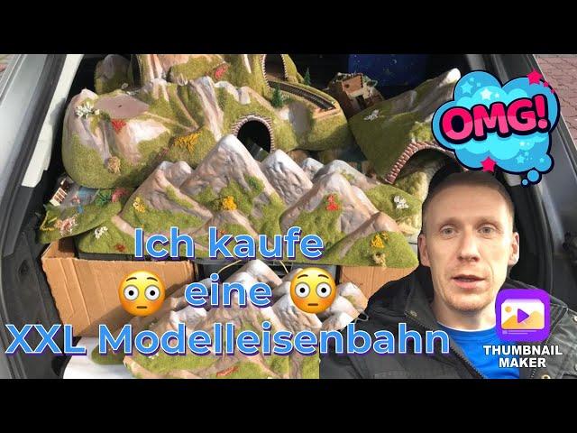 Modelleisenbahn H0, Ich kaufe eine XXL Modelleisenbahn + Unboxing 