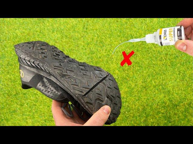 An ingenious method of repairing broken shoes! A wise cobbler shared this secret!