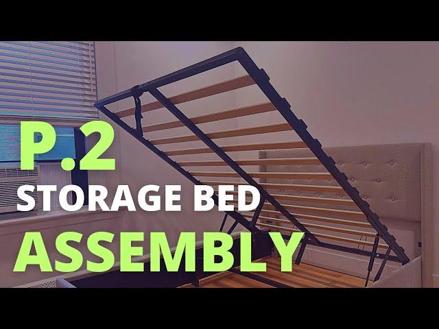 Allewie Lift Up Storage Bed Assembly aka Sha Cerlin Lift Up Storage Bed Albertien Lift Up Bed